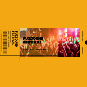 Pass 1 jour pour le Fuzsound Festival