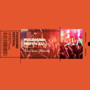 Pass 3 jours pour le Fuzsound Festival